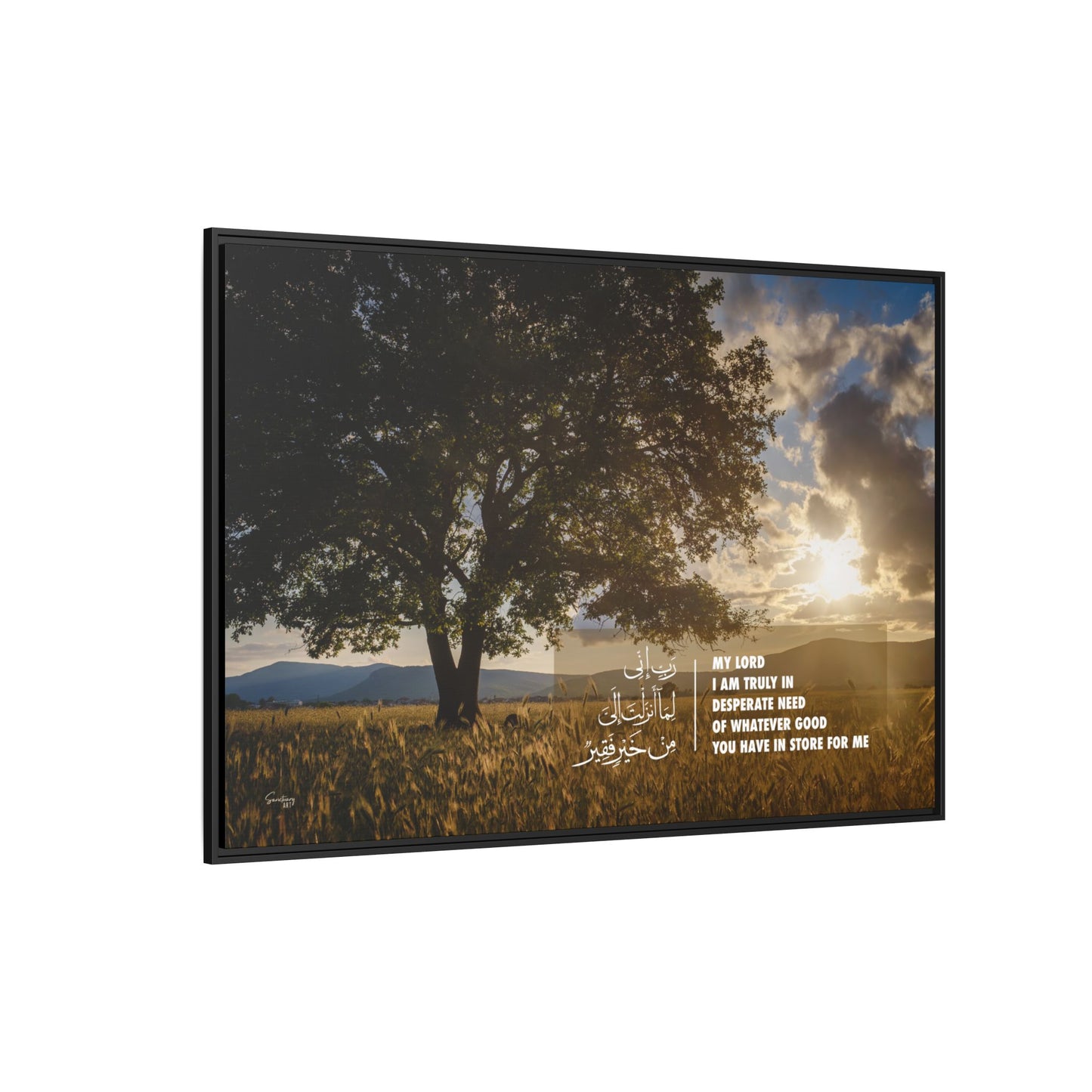 The Shade of Need, Motivational Wall Art, Home Decor, Gift, Framed Canvas