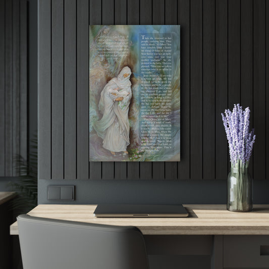 The Light of Jesus (A), Acrylic Wall Art | Islamic Wall Decor