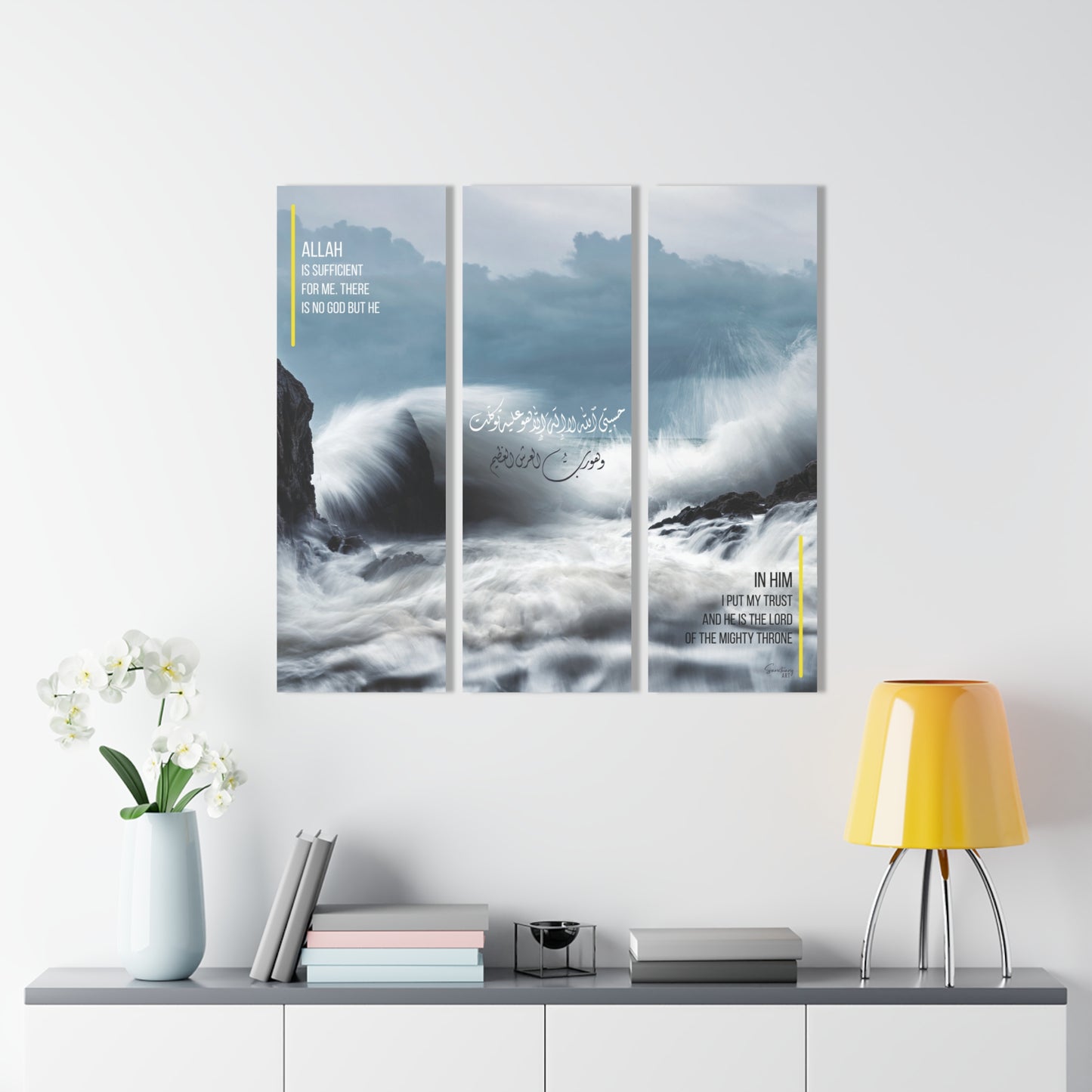 Lifesaver Affirmations, Acrylic Wall Art | Islamic Wall Decor
