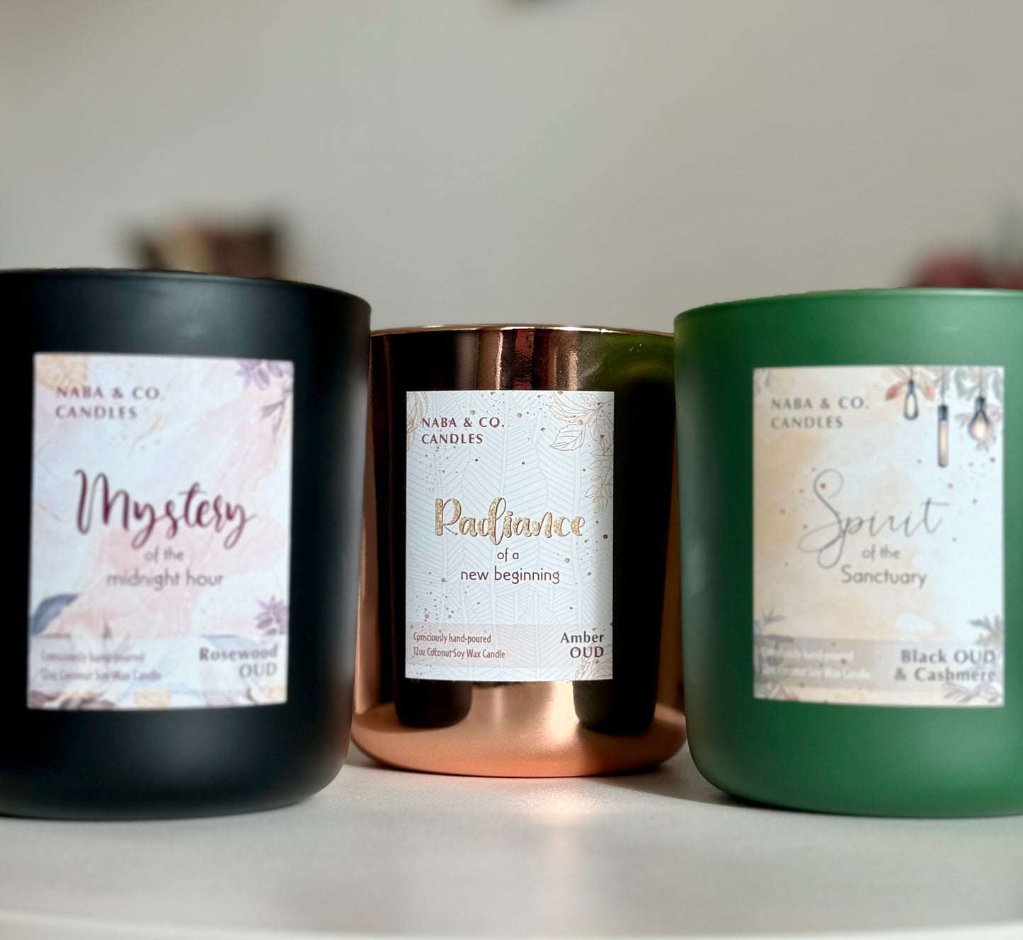 Radiance of a New Beginning Candle