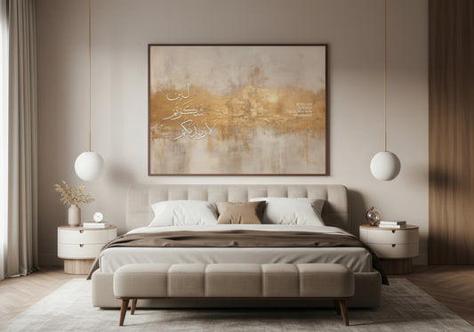 Law of Gratitude, Canvas Wall Art, Luxury Home Decor, Calligraphy