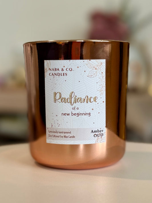 Radiance of a New Beginning Candle
